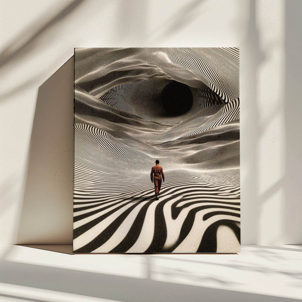 Op Art Reise | Leinwand