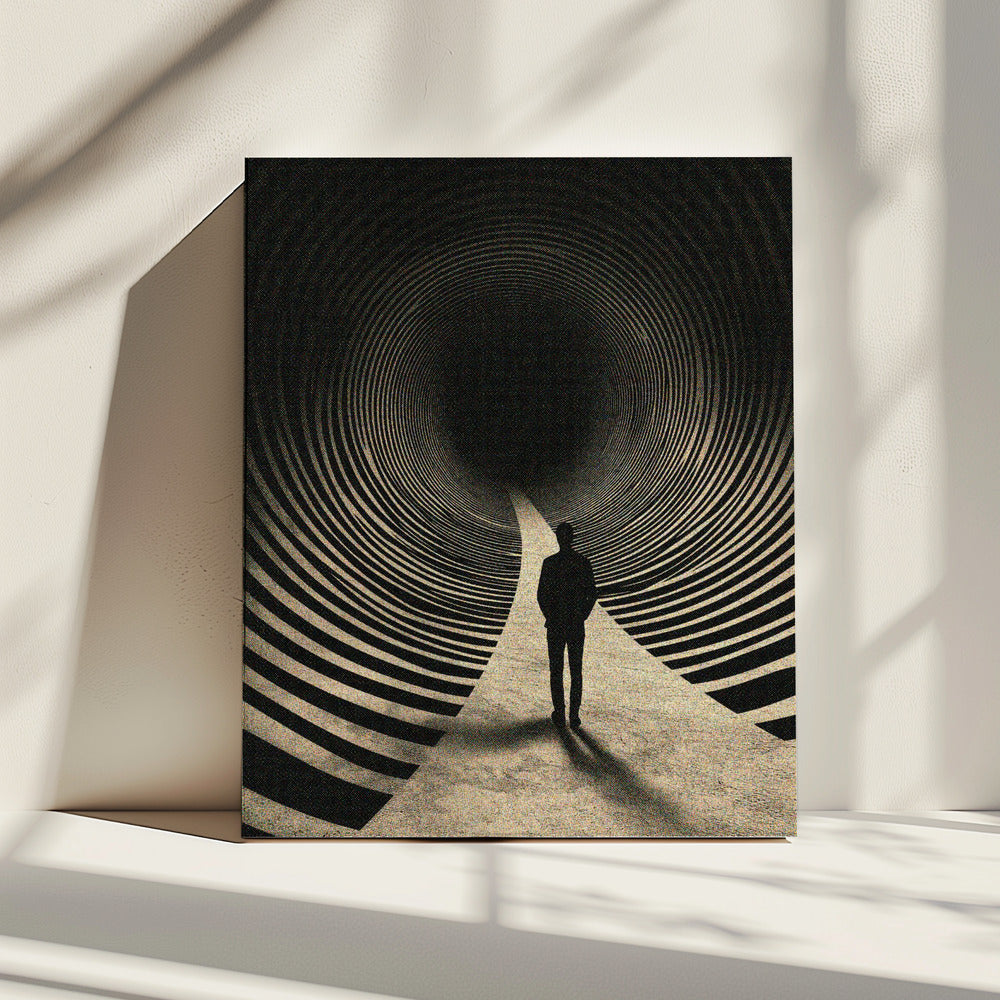 Opart Tunnel | Leinwand
