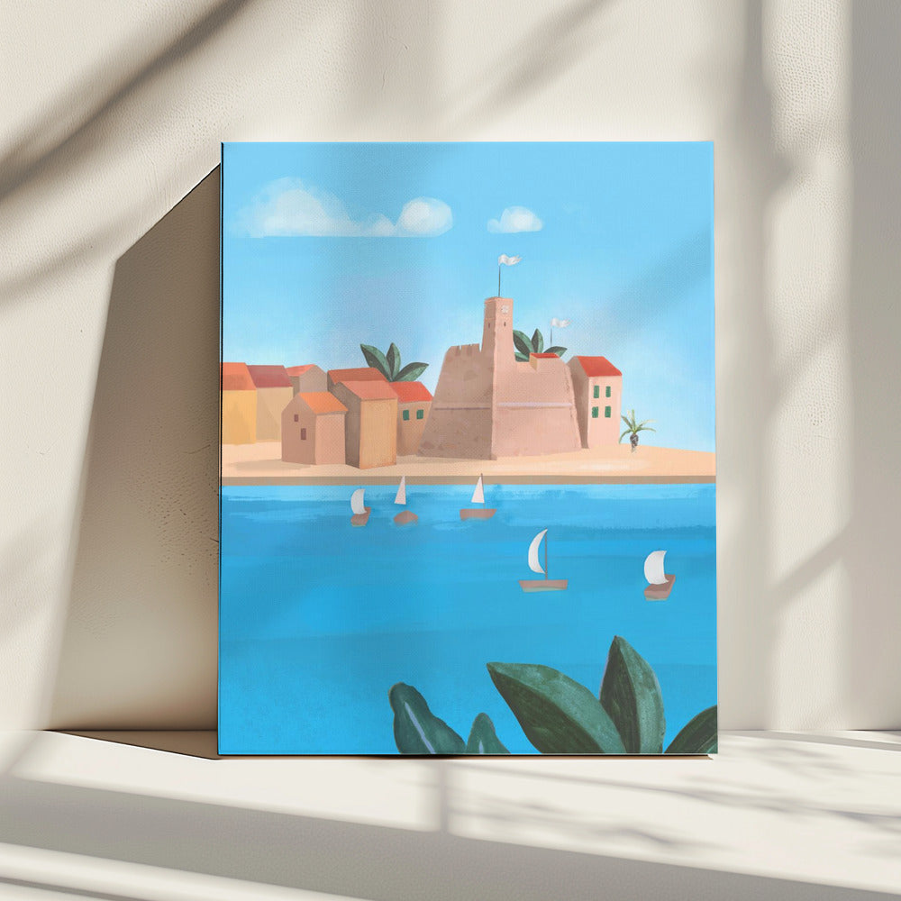 Insel Vis | Leinwand