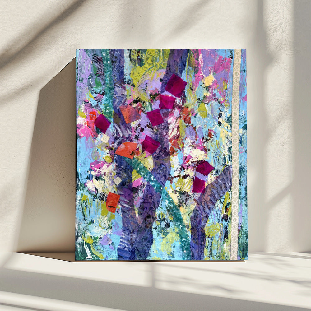Unter Rosen | Leinwand