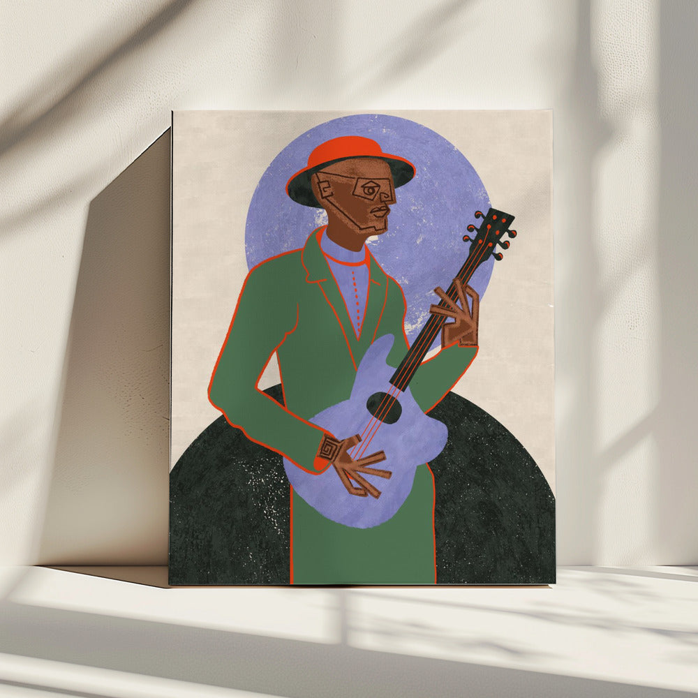 MUSIKER GUY XII | Leinwand