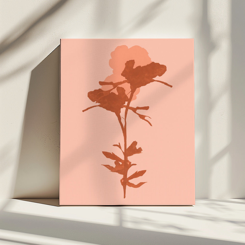 Floral Silhouette 7 | Canvas