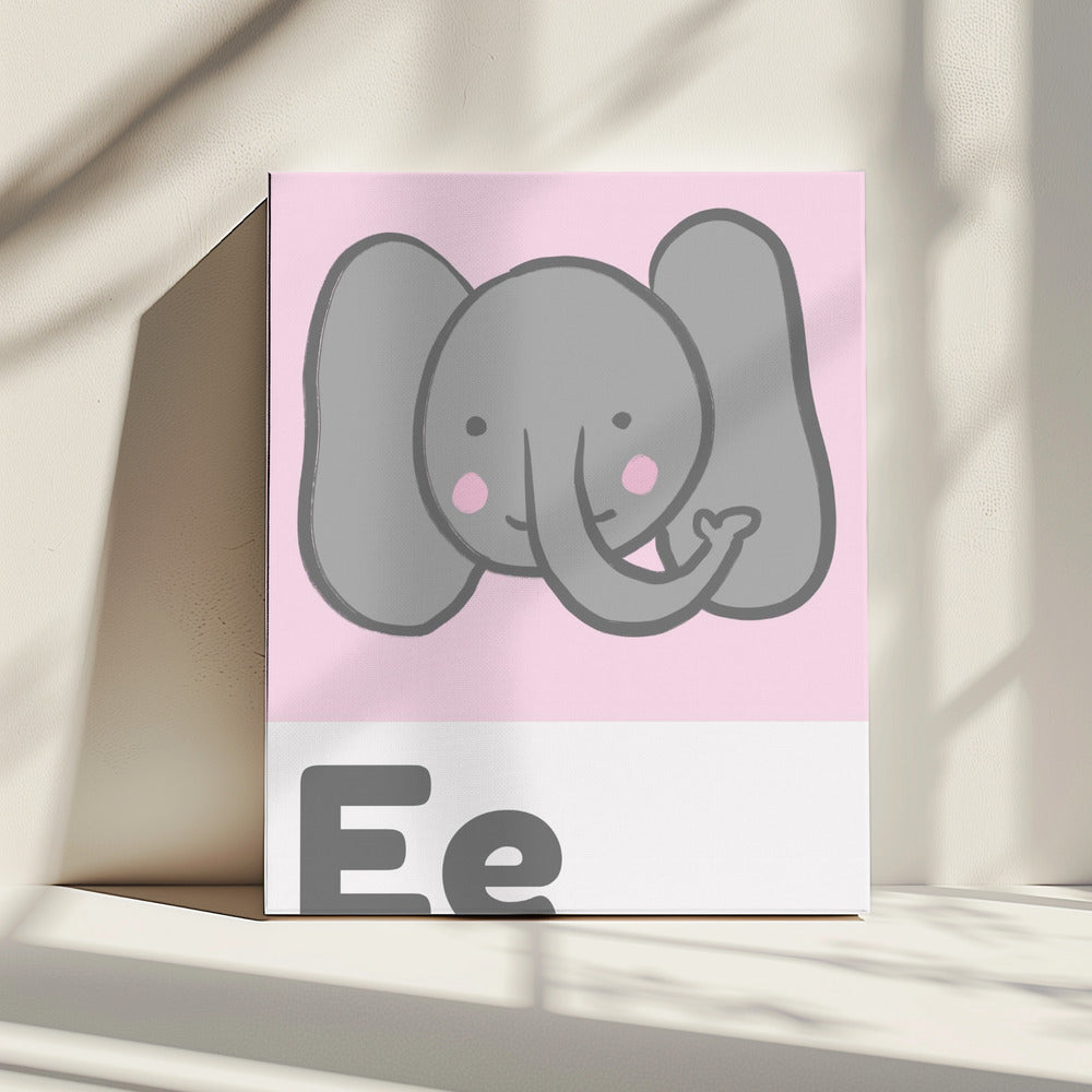 Süßer Elefant | Leinwand