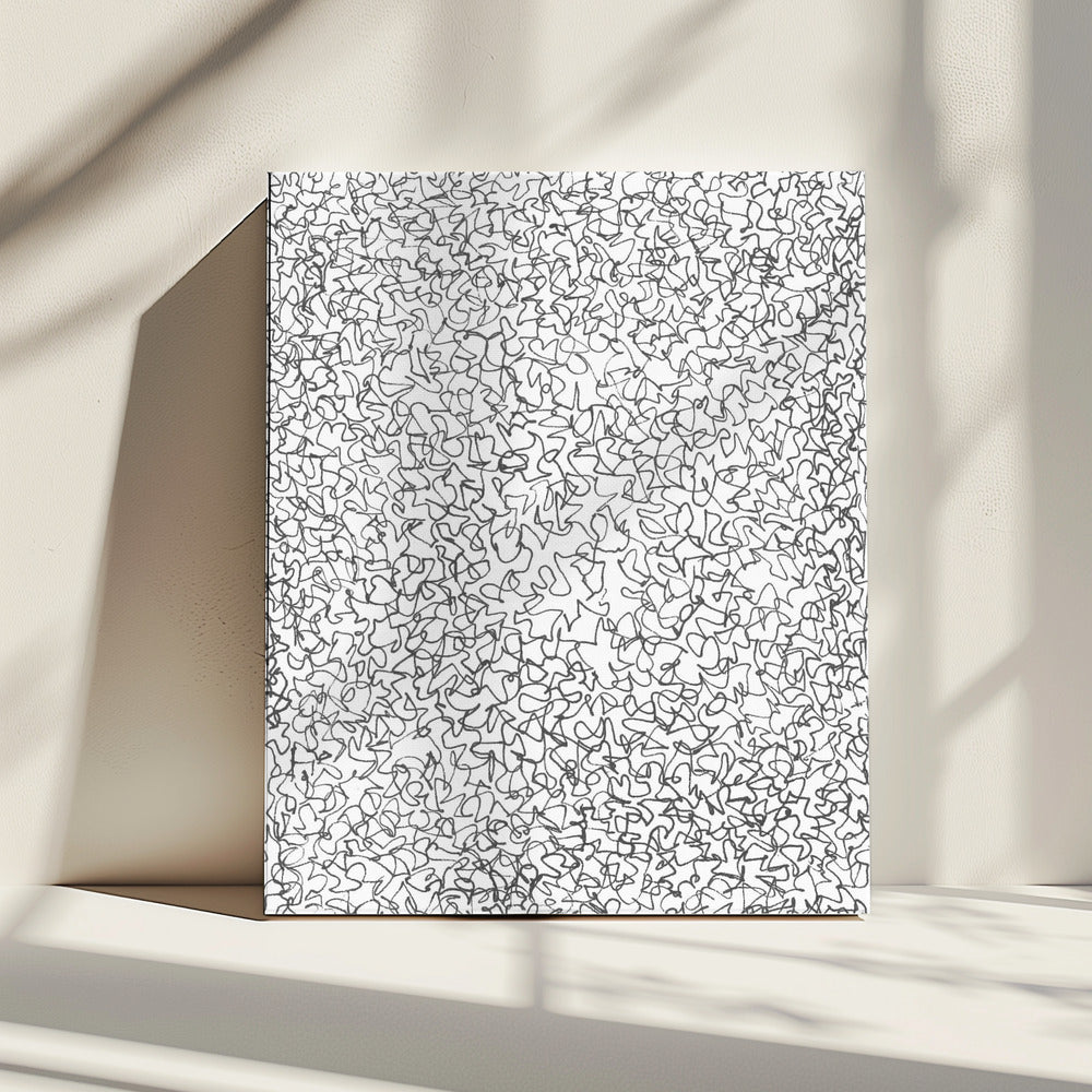 Chaotischer Wirbelwind | Leinwand
