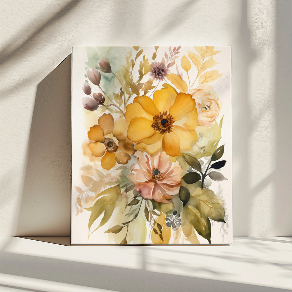 Sommerblumen Nr. 5 | Leinwand
