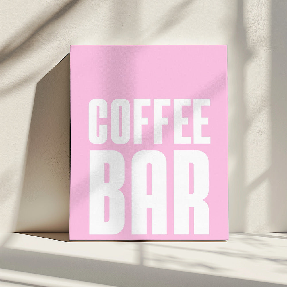 Café Vibe Kontrast | Leinwand