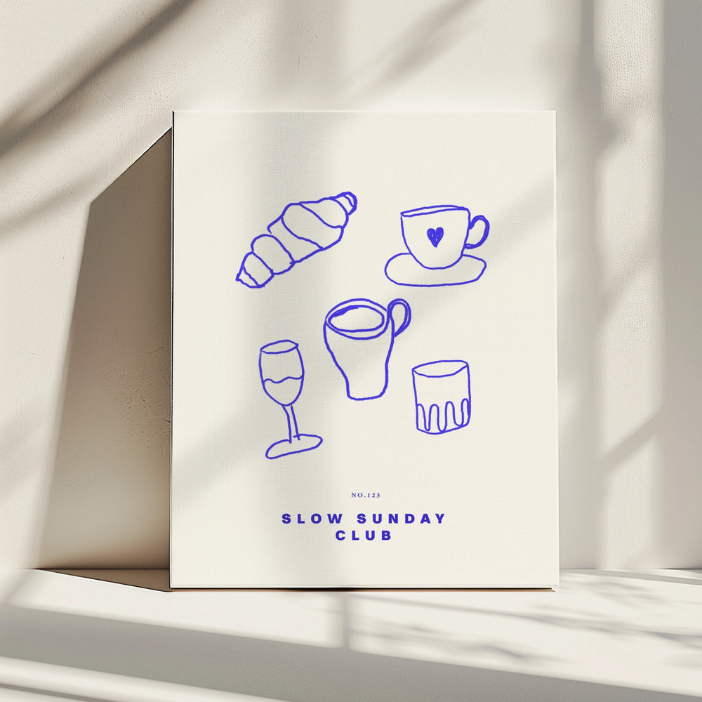 Gemütliche Brunch-Stimmung | Leinwand