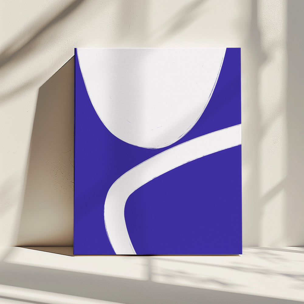 Geschwungene Eleganz | Leinwand