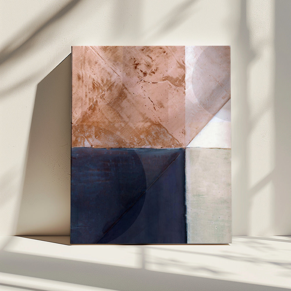 Abstraktes geometrisches Muster | Leinwand