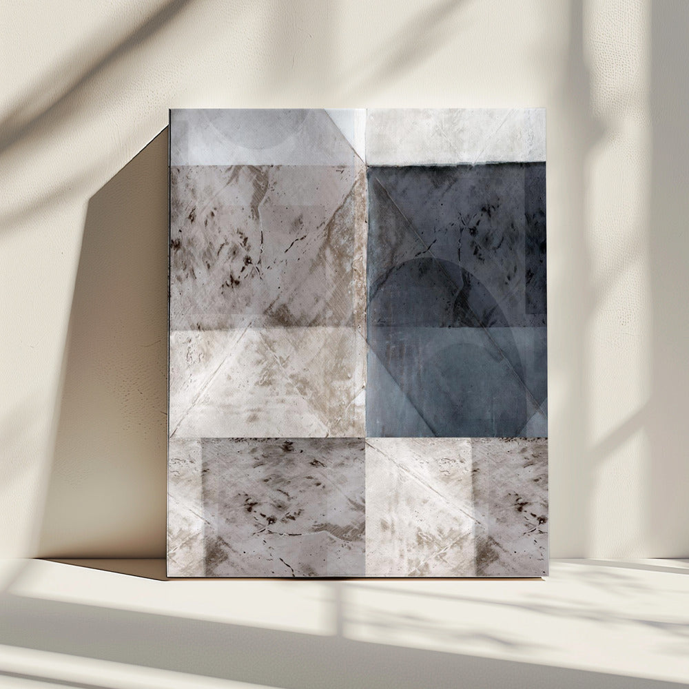 Abstraktes geometrisches Muster | Leinwand