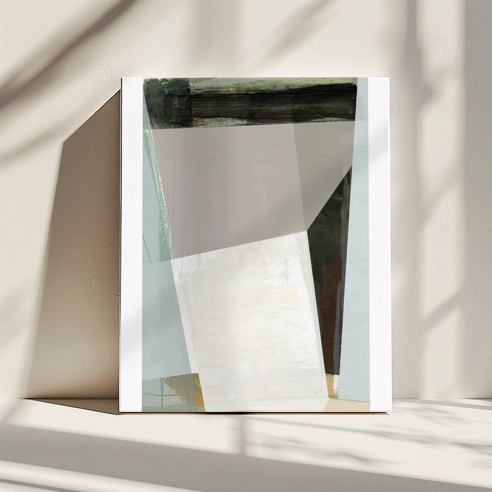 Geteilter Raum | Leinwand