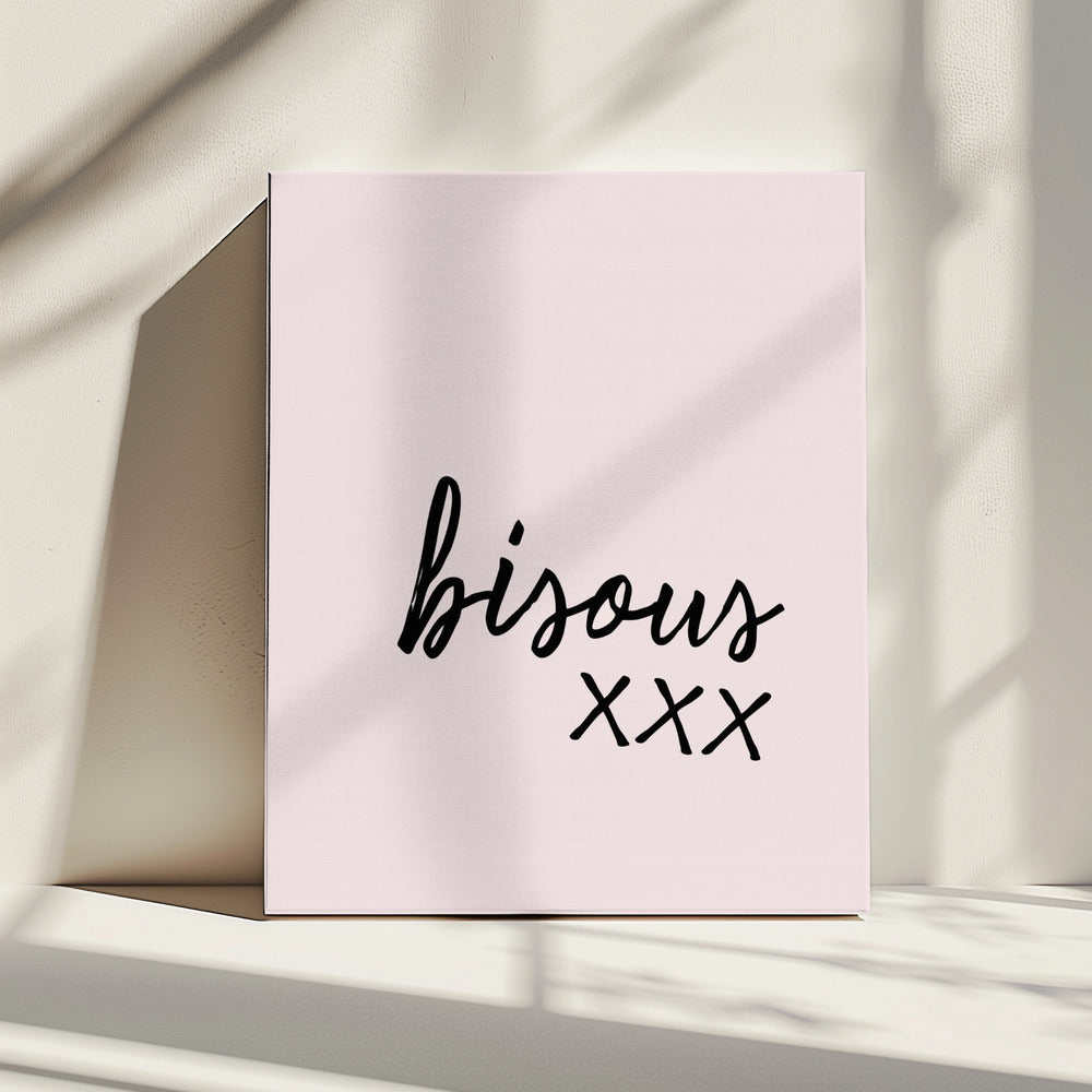 Bisous | Leinwand