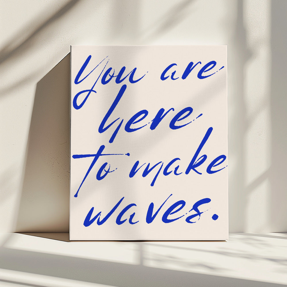 Inspirierendes Motivierendes Zitat | Leinwand