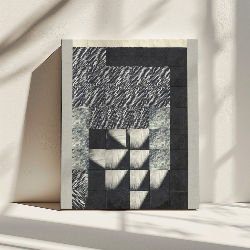 Mit geometrischen Mustern | Leinwand