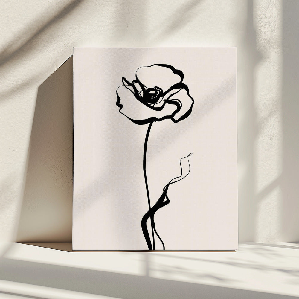 Mohnblume 2 | Leinwand