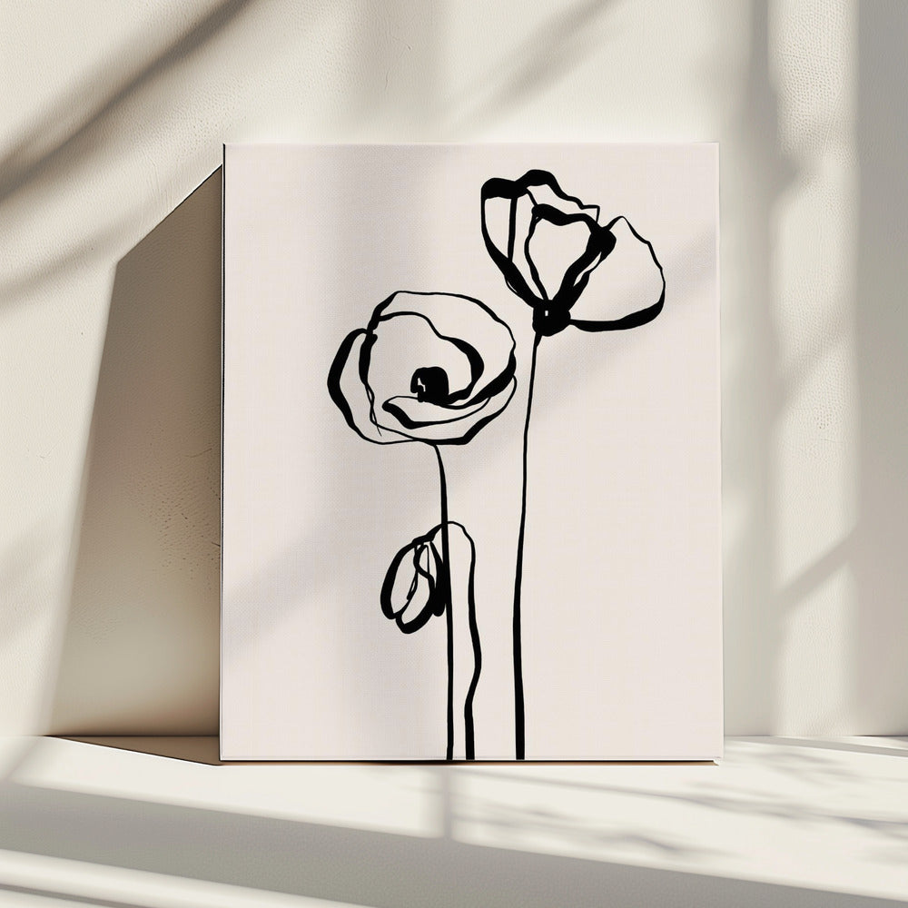 Mohnblume 1 | Leinwand