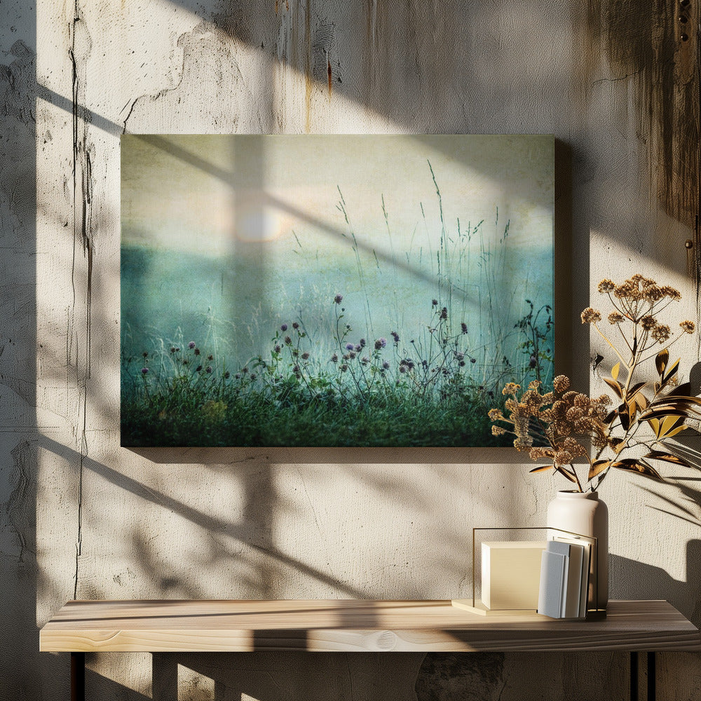 Herbstsonnenaufgang | Leinwand