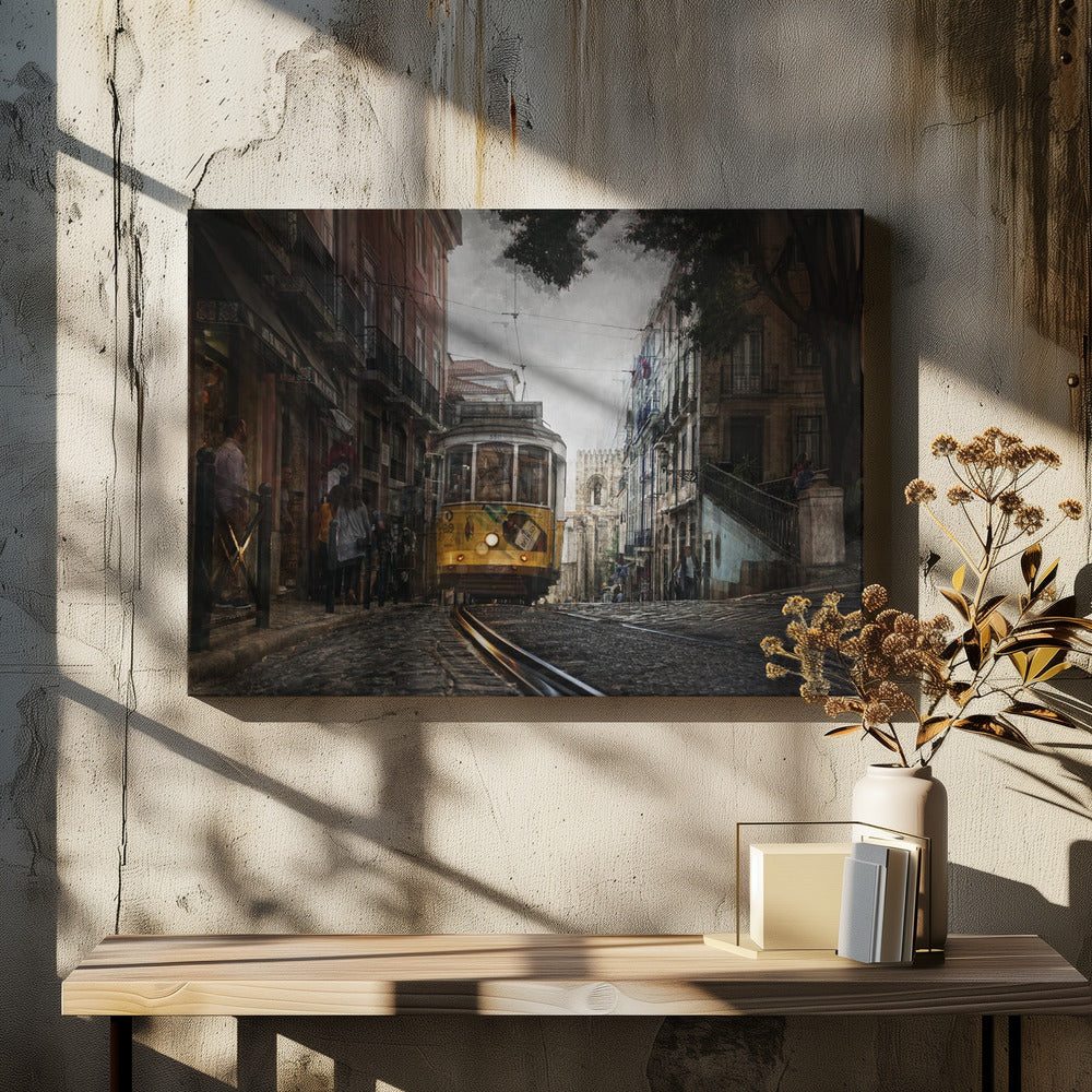 Das aufregende Lissabon | Leinwand