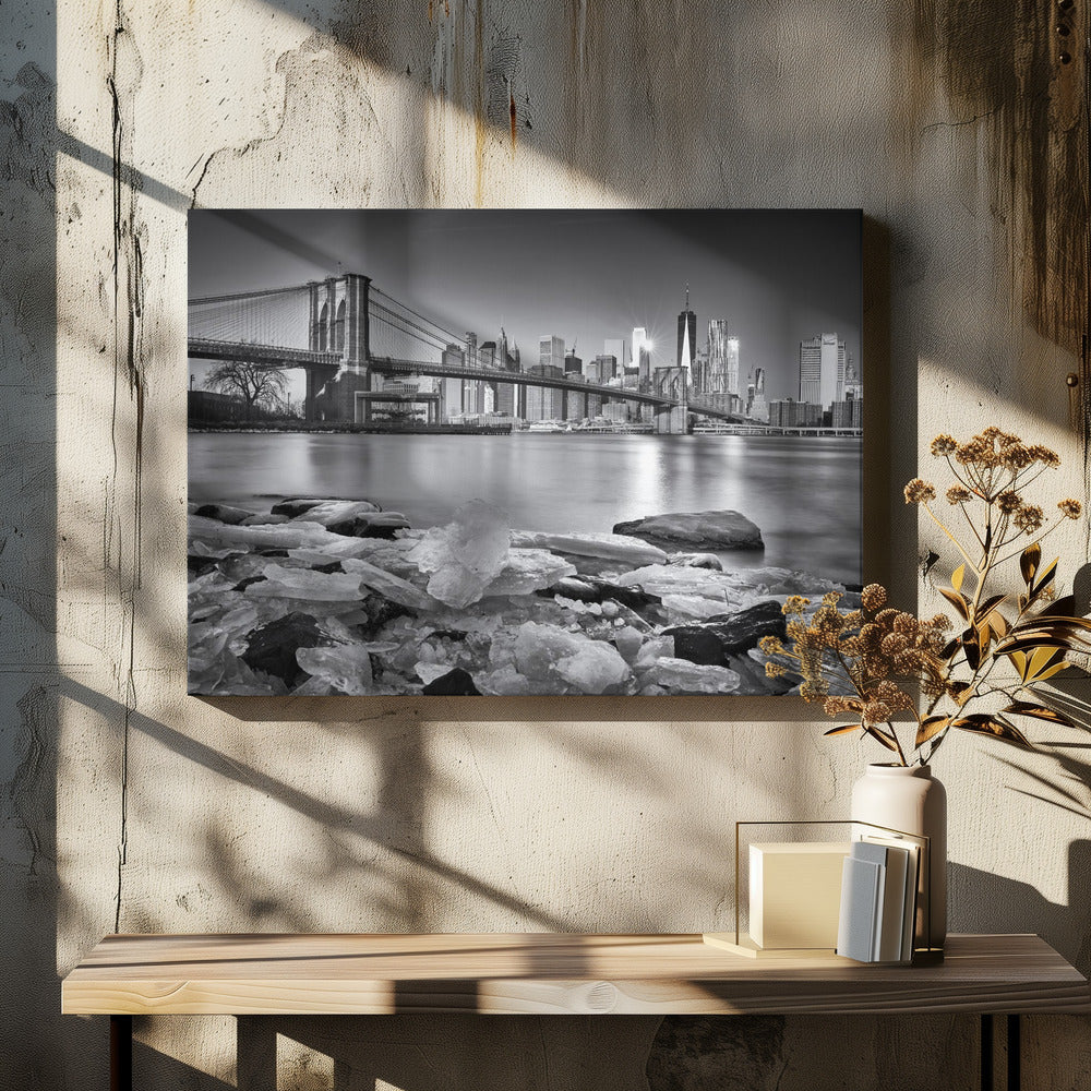 New York - Brooklyn Bridge | Leinwand
