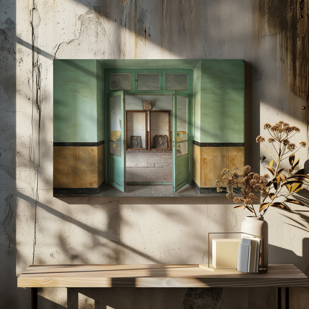 Zwei Leben, ein Ende | Leinwand