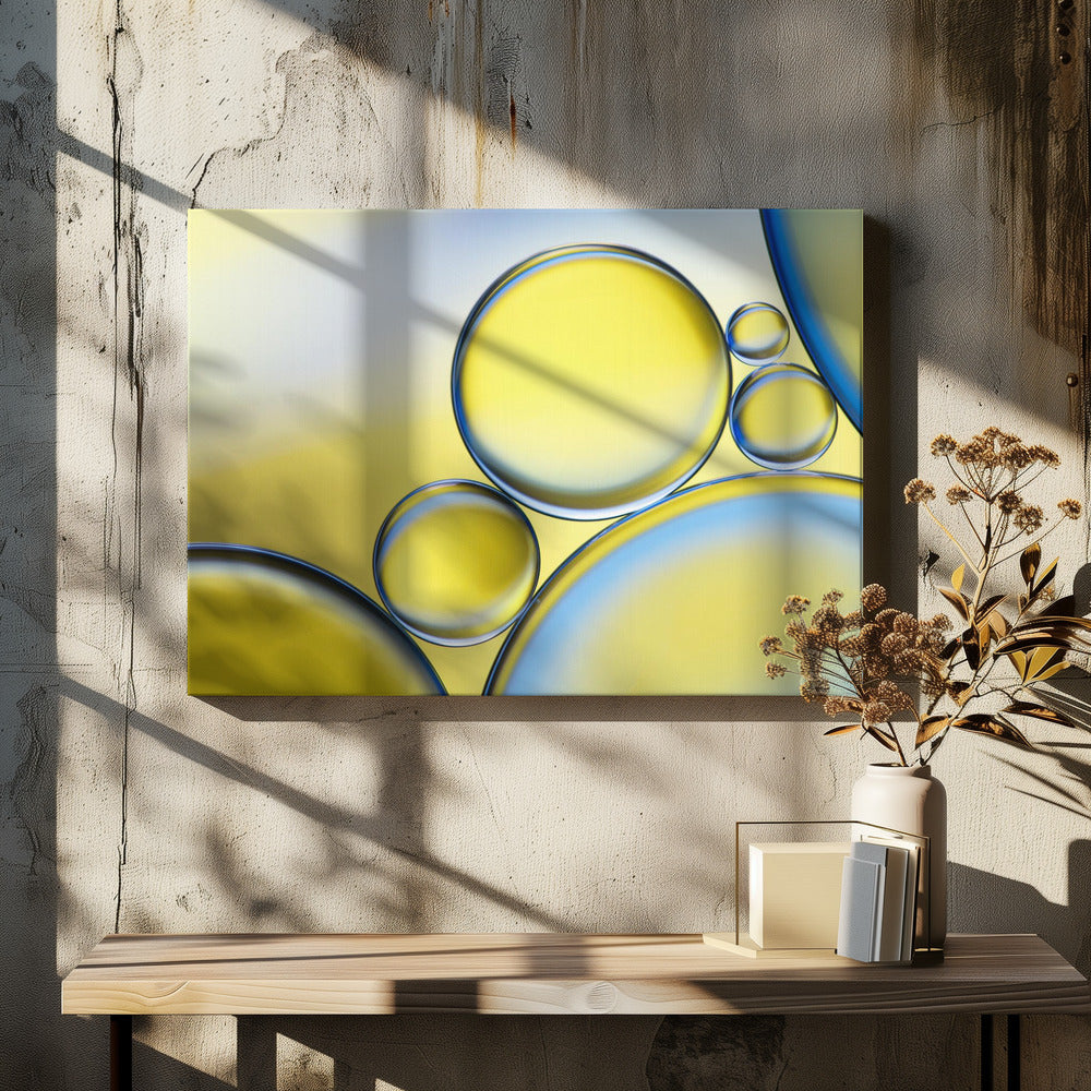 Öl und Wasser | Leinwand