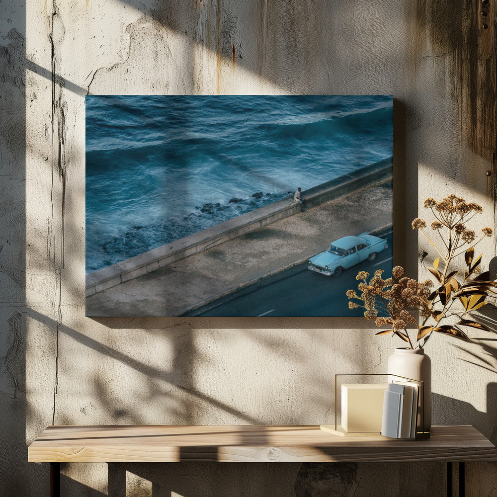Malecon Strand | Leinwand