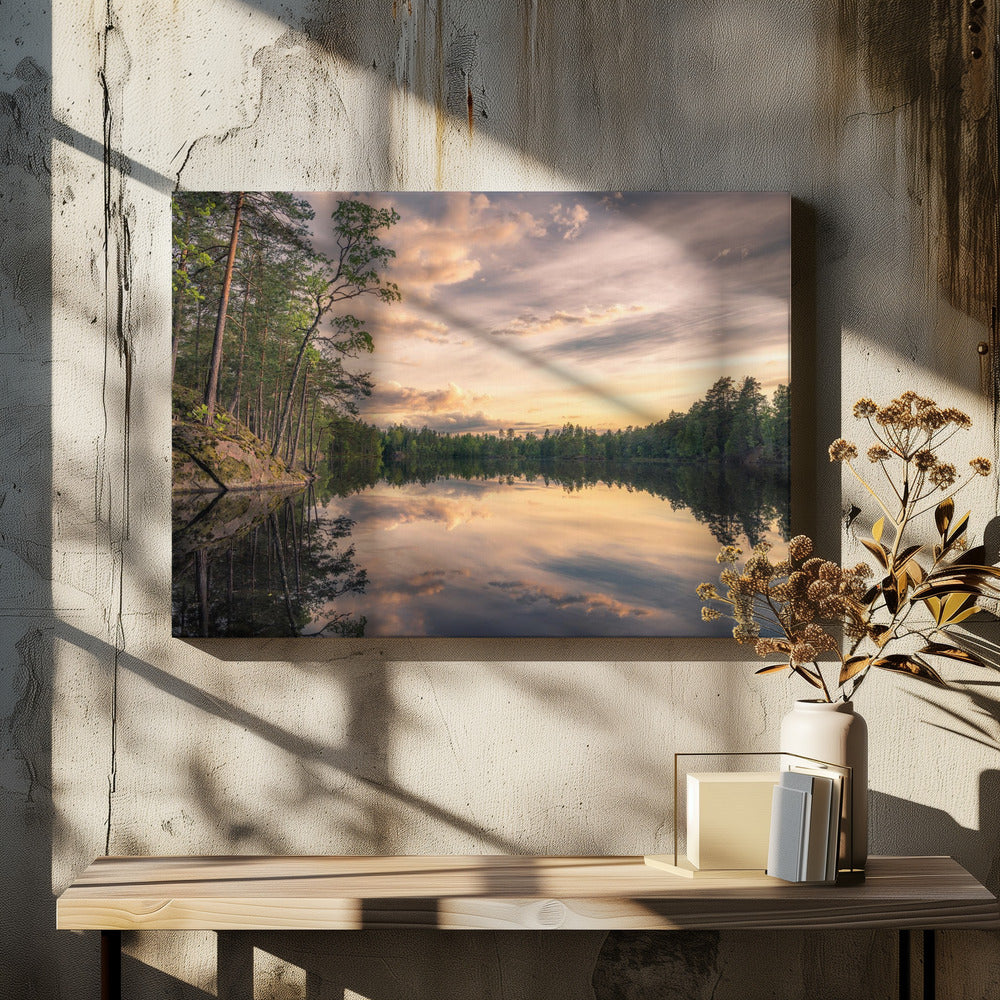 See Tarmsjön, Schweden | Leinwand