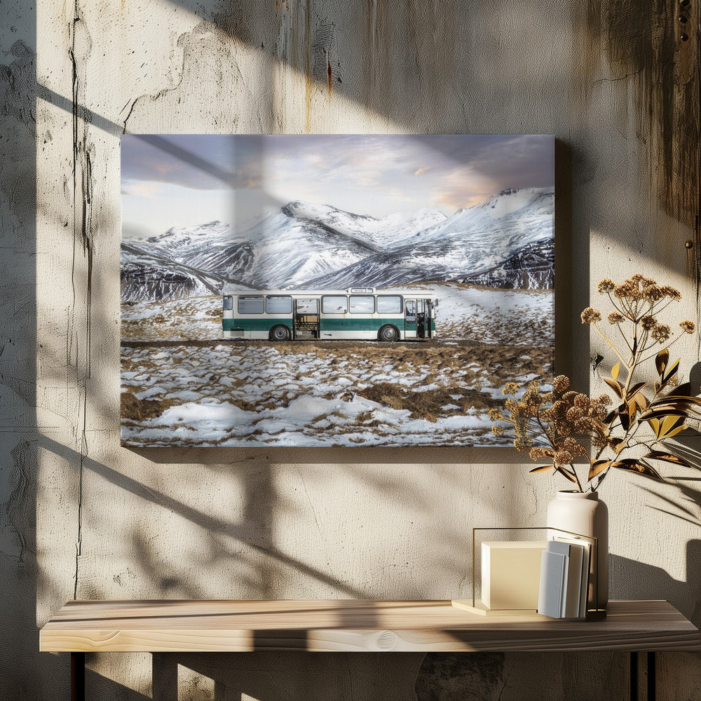 Letzter Halt | Leinwand