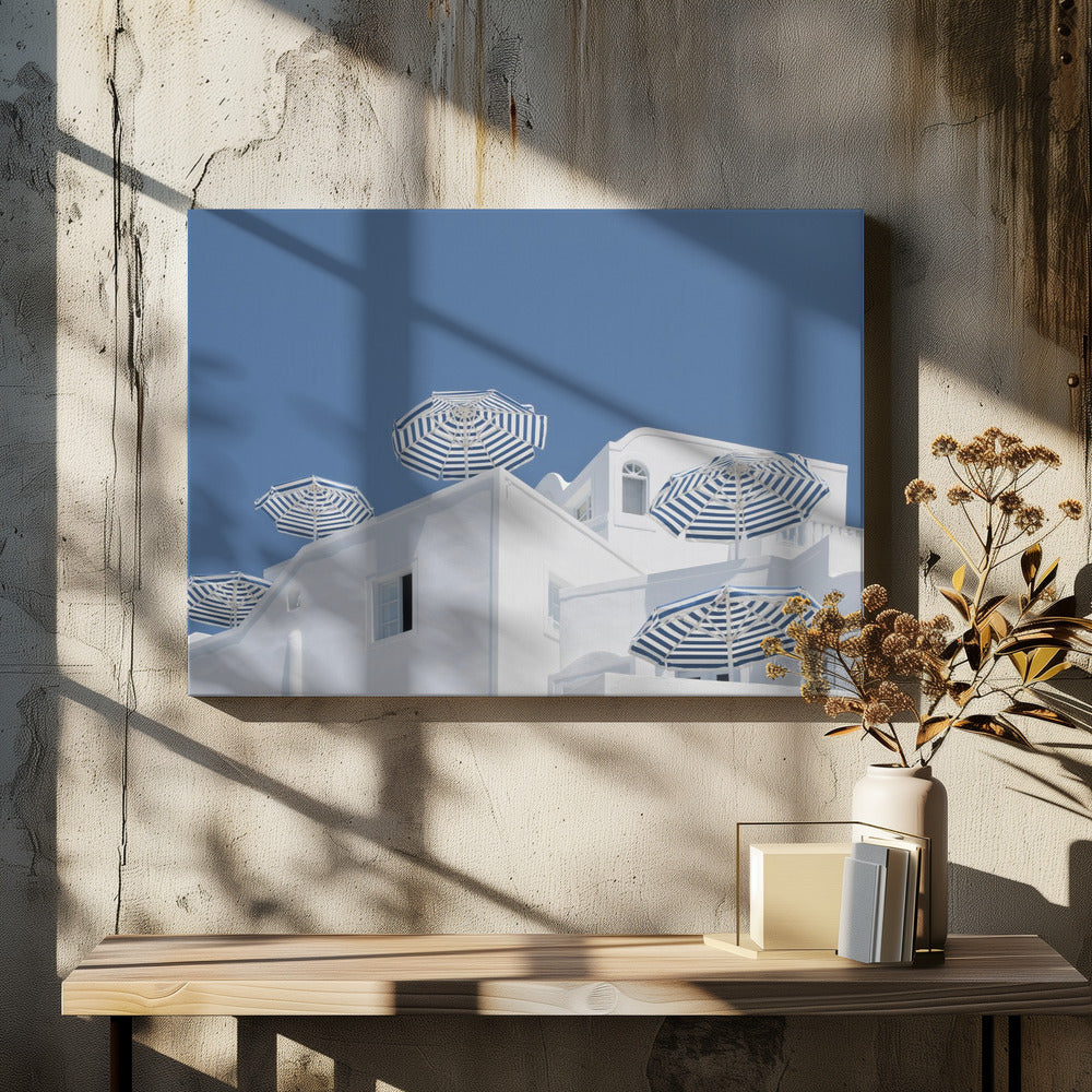 Blau und Weiß | Leinwand