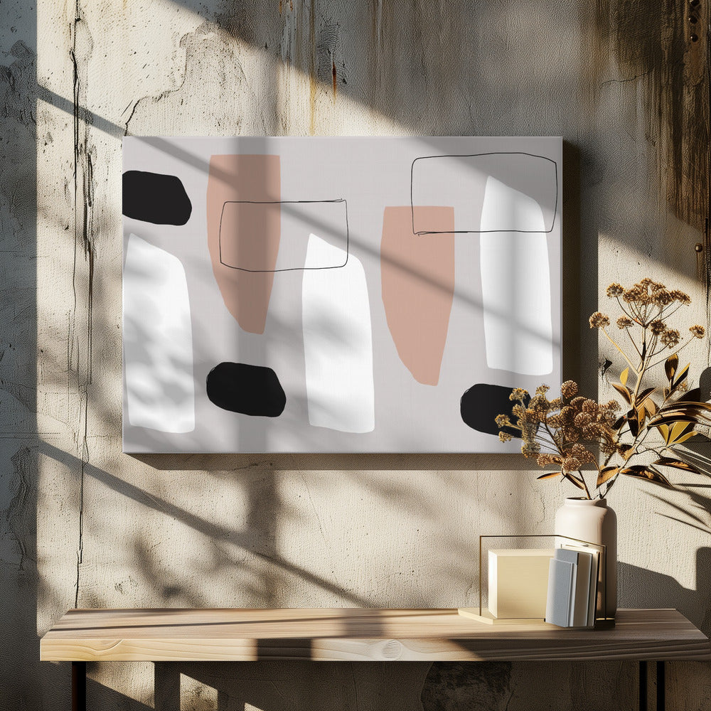 Formen und Schatten | Leinwand