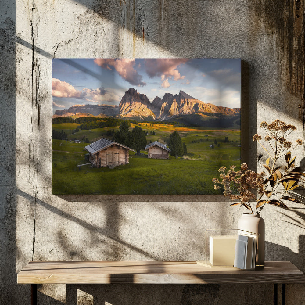 Berge Urlaub | Leinwand