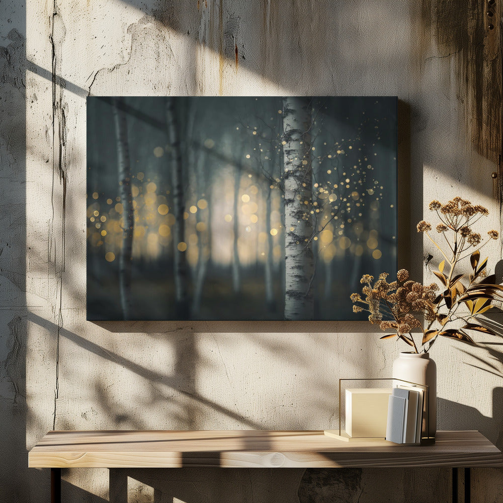 Verzauberte Birken | Leinwand