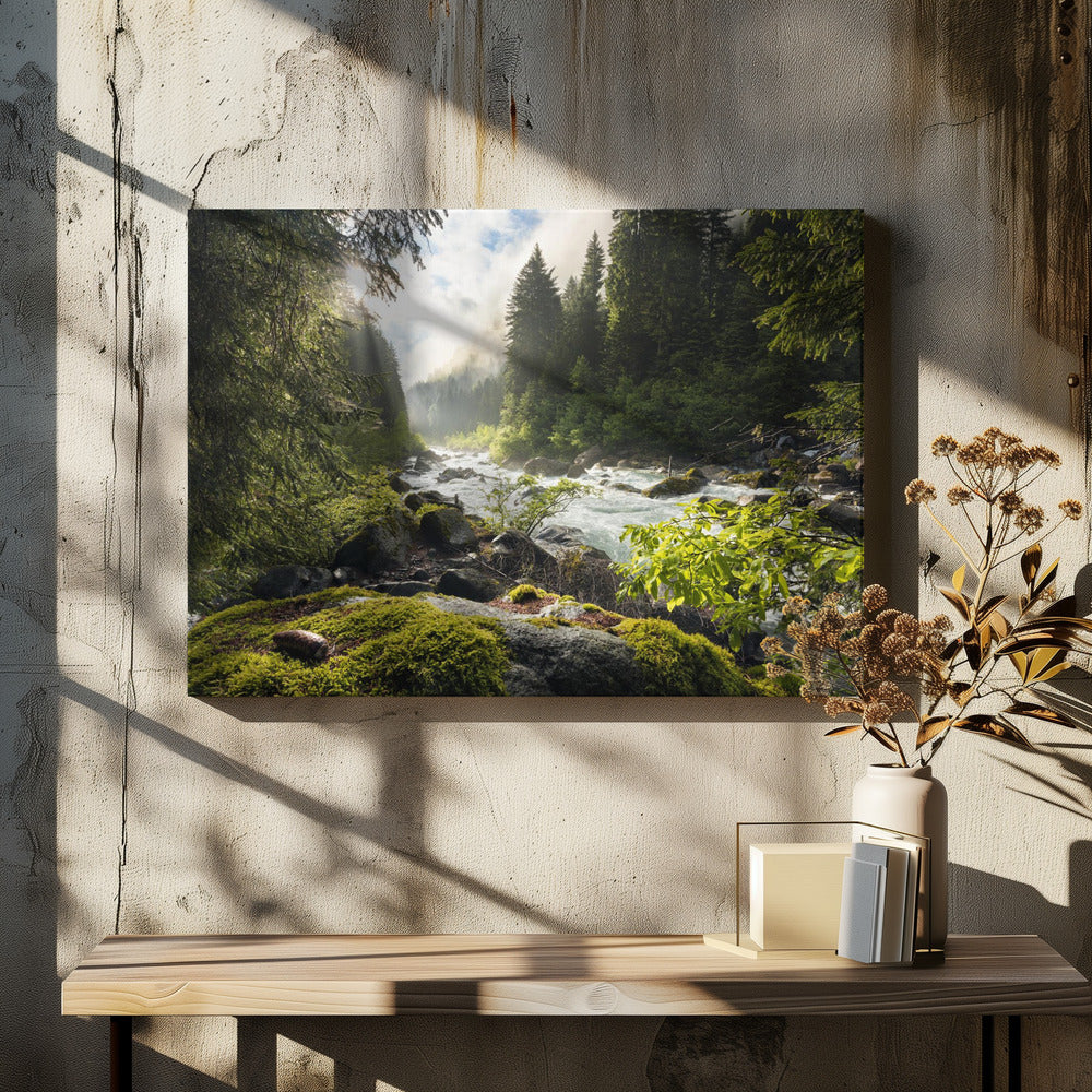 Frühlingsferien | Leinwand