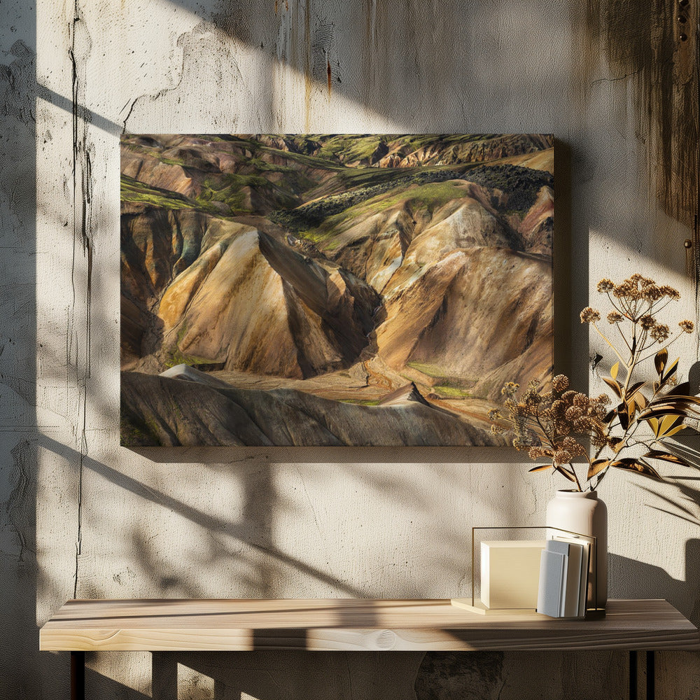 Bunte Erde | Leinwand
