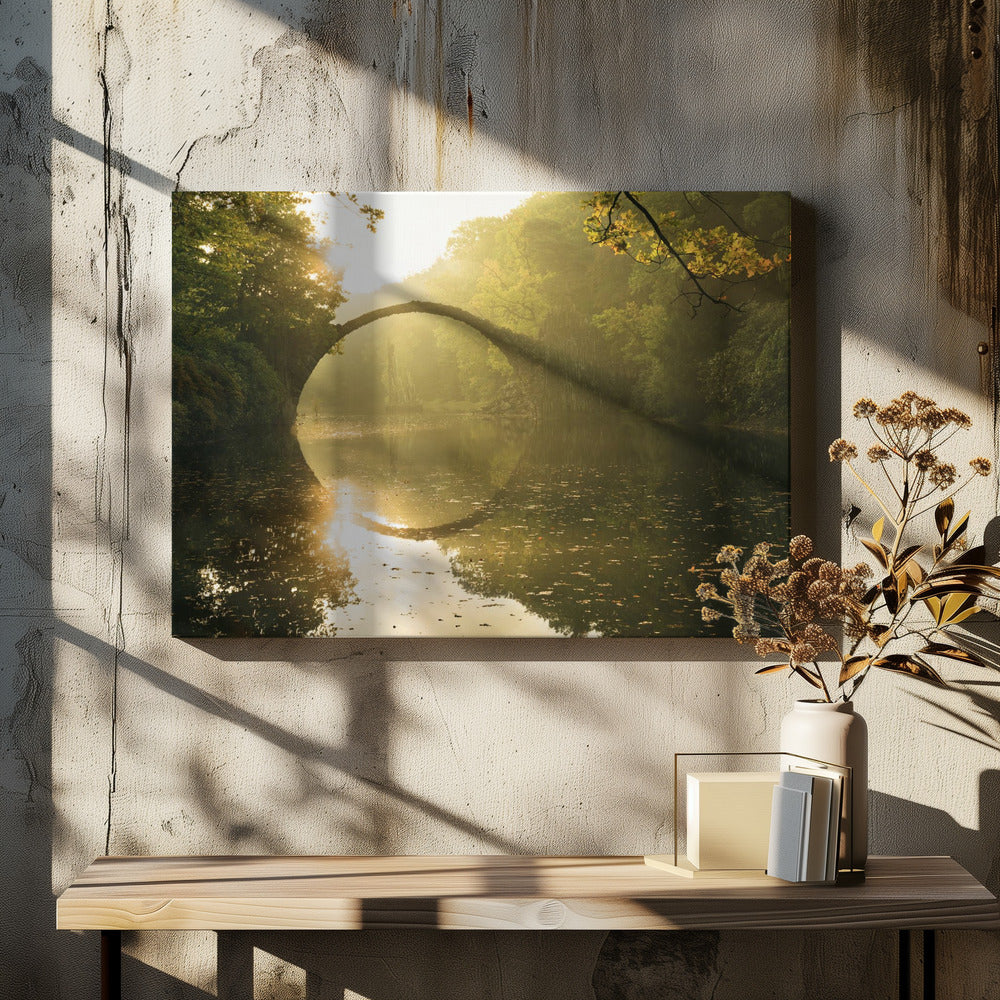 Goldener Kreis | Leinwand