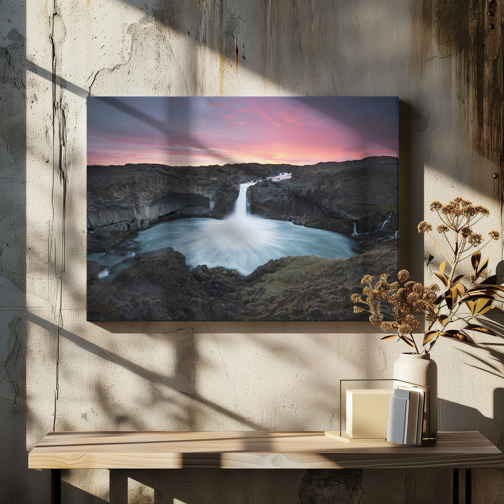 Aldeyarfoss | Leinwand