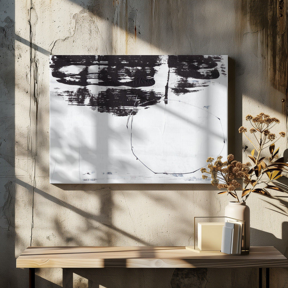 Monochromes Flüstern | Leinwand