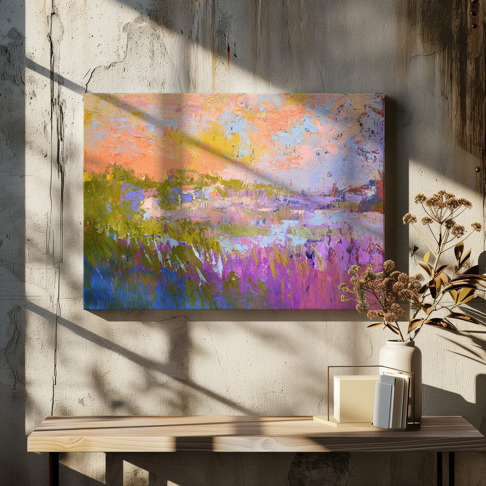Pastell Horizonte | Leinwand