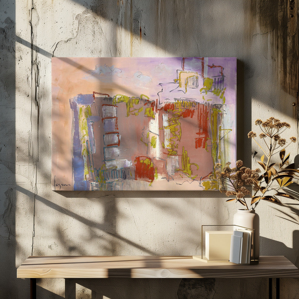 Urbane Traumlandschaft | Leinwand
