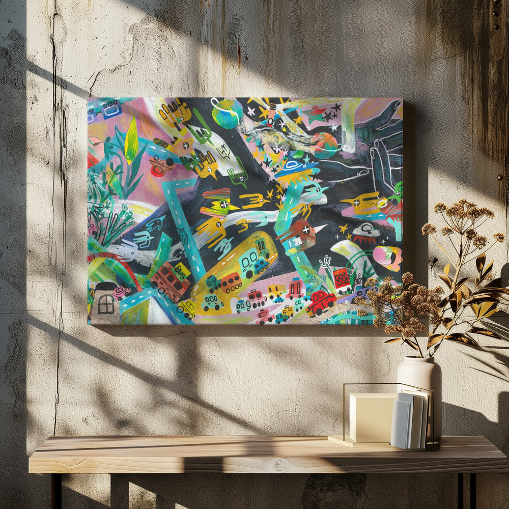Meine Welt | Leinwand