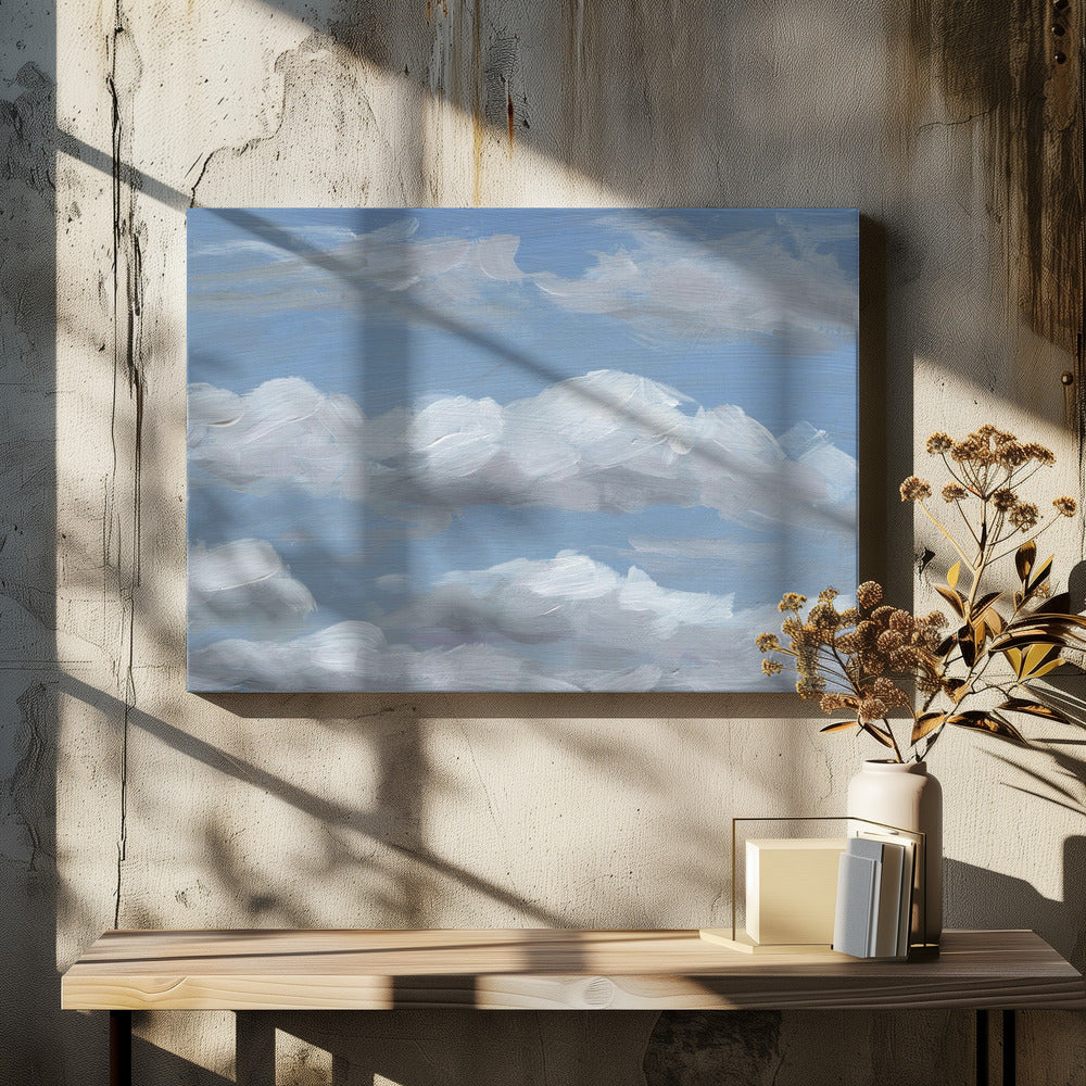 Sommerwolken | Leinwand