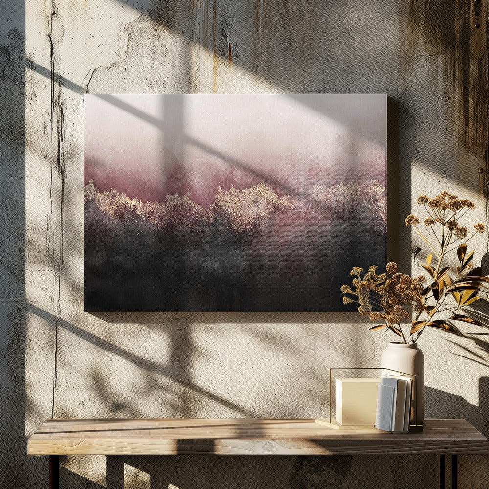 Rosa Himmel | Leinwand
