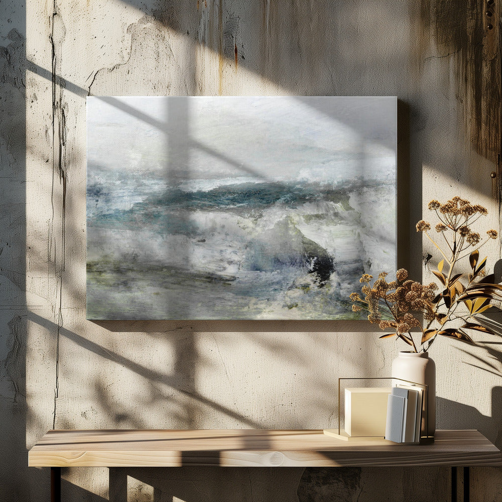 Krachendes Wasser | Leinwand