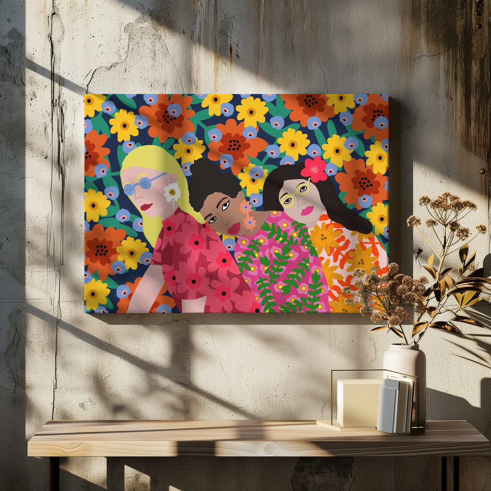 Beste Freunde | Leinwand