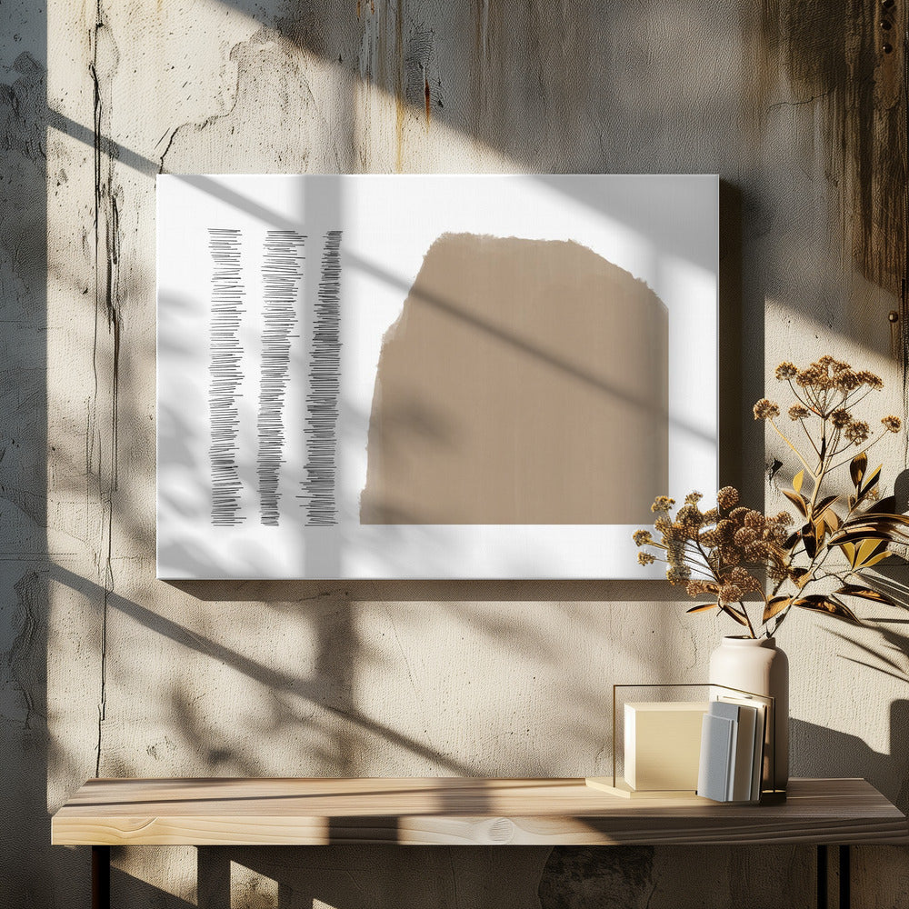 Erdiges Gleichgewicht | Leinwand