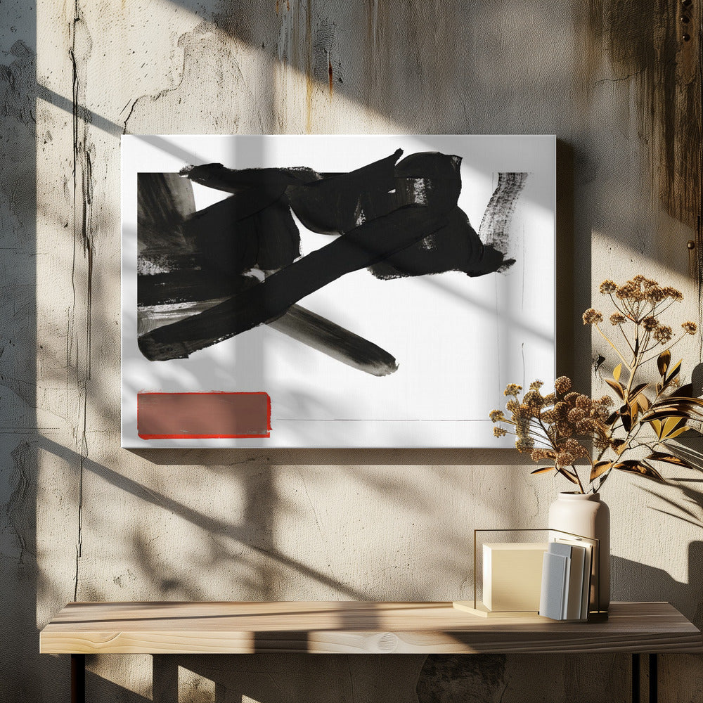 Schwarzes Zen 3 | Leinwand