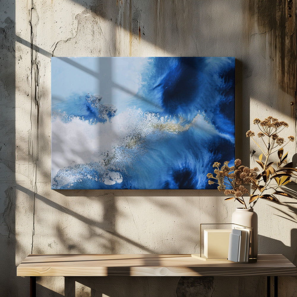 Hamptons - Floating Reef | Canvas