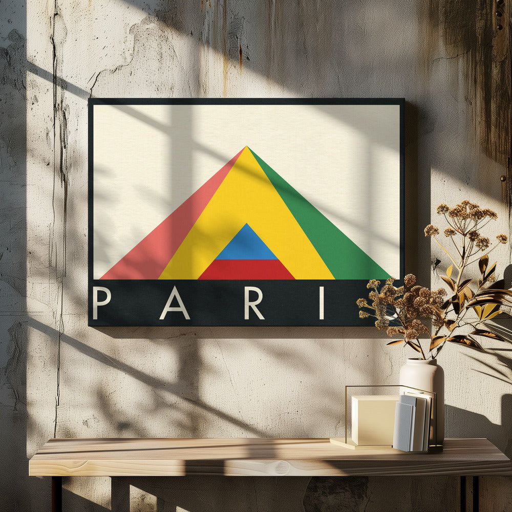 Pariser Louvre | Leinwand