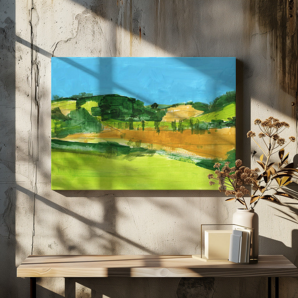 Landlandschaft 1 | Leinwand