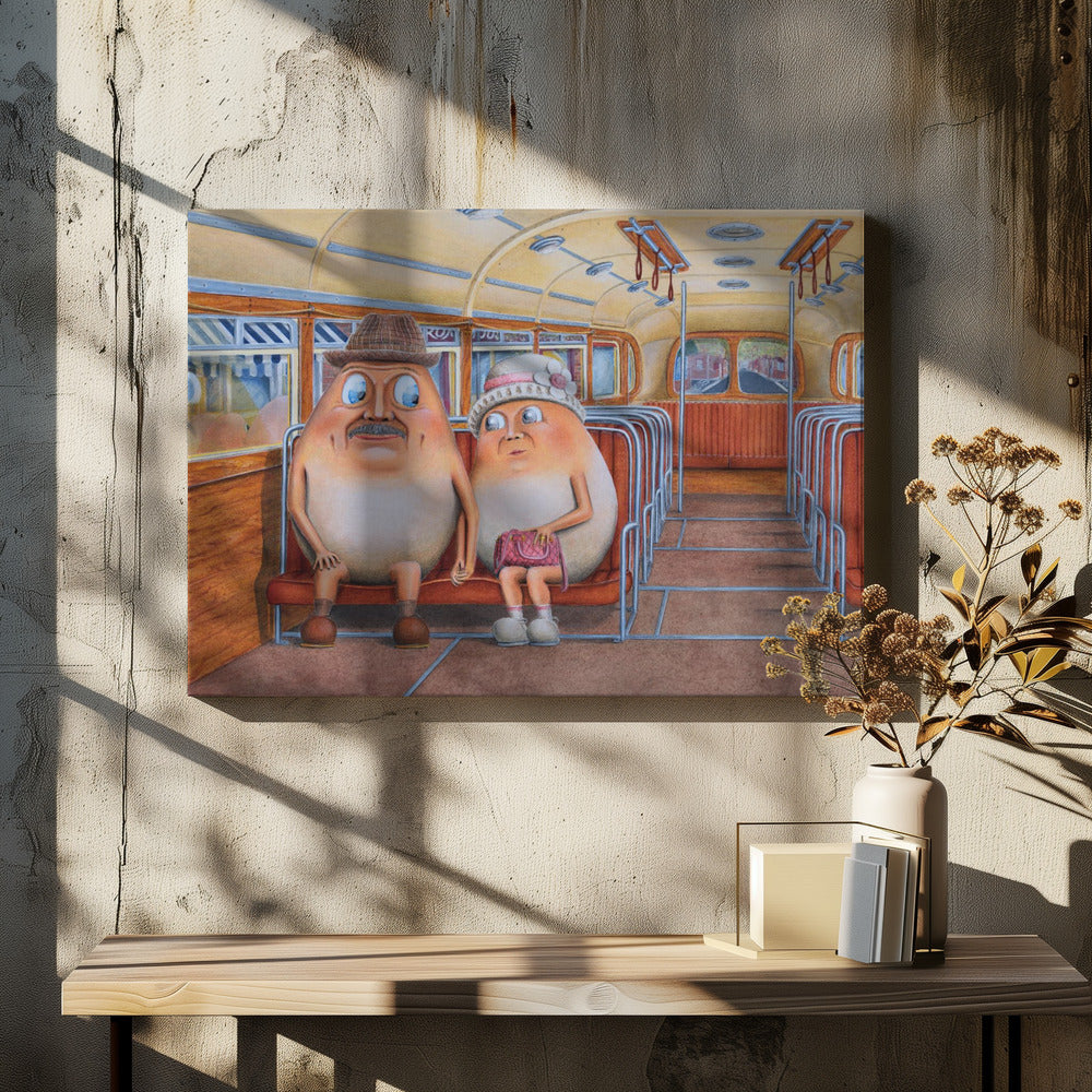 Mindestens haltbar bis | Leinwand
